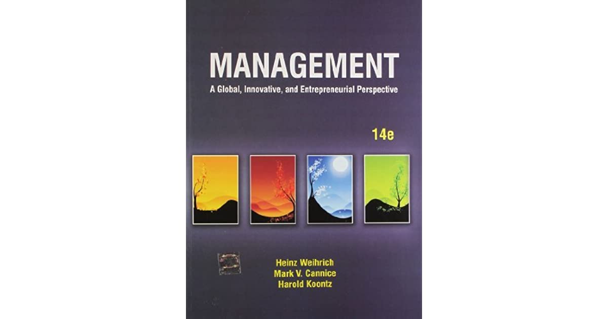 Harold Koontz Heinz Weihrich Essentials Of Management Pdf